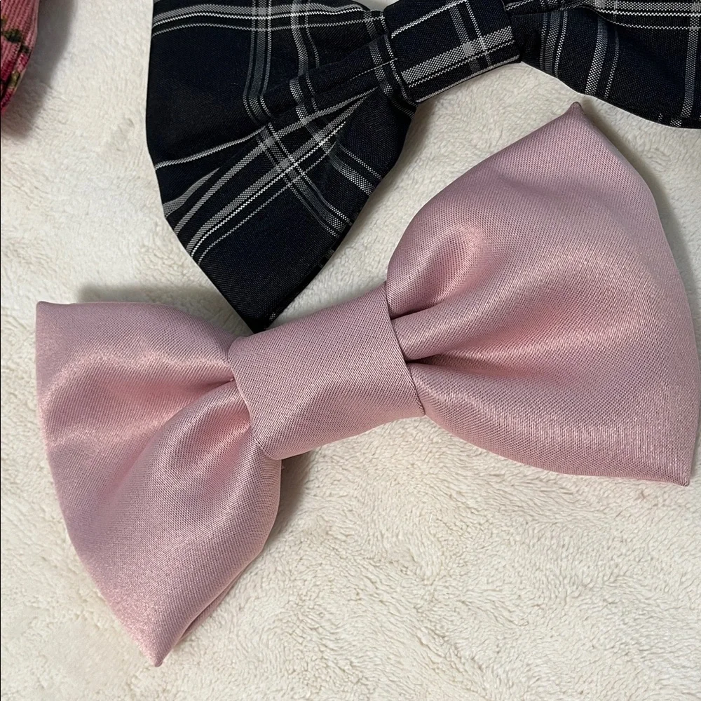 Large Hairbows Bundle Lot Academia Lolita Coquette Kawaii Cottagecore Preppy Bow